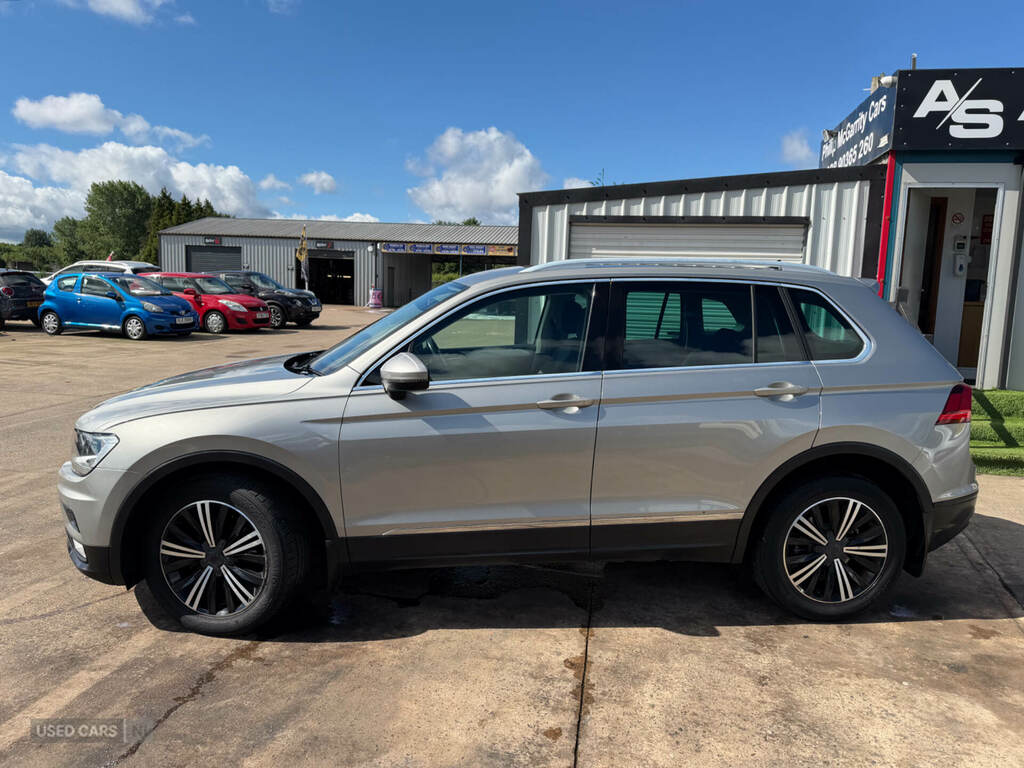 Volkswagen Tiguan 2.0 Tdi 150 4Motion Se Nav Silver #5