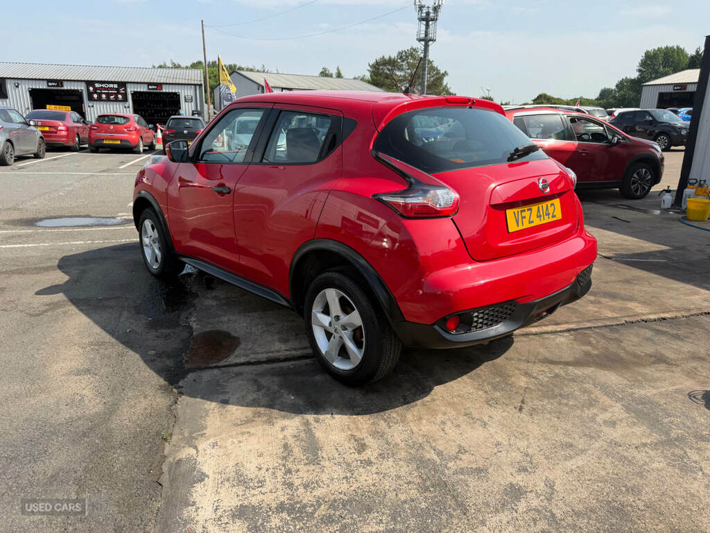 Nissan Juke 1.6 94 Visia Red #5