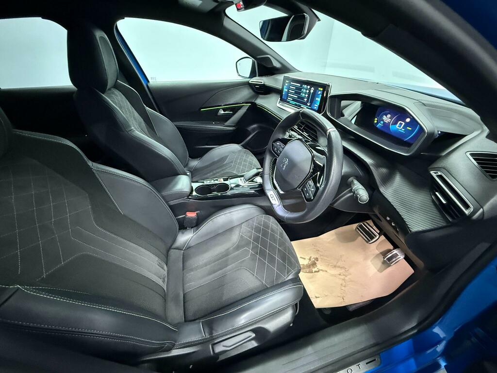 Peugeot e-208 100Kw Gt Premium 50Kwh RV71BND Blue #5