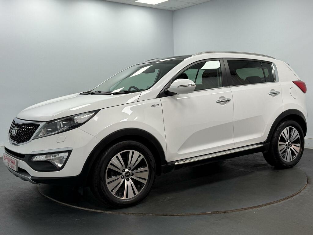 Kia Sportage 2.0 Crdi Kx-3 Sat Nav White #2