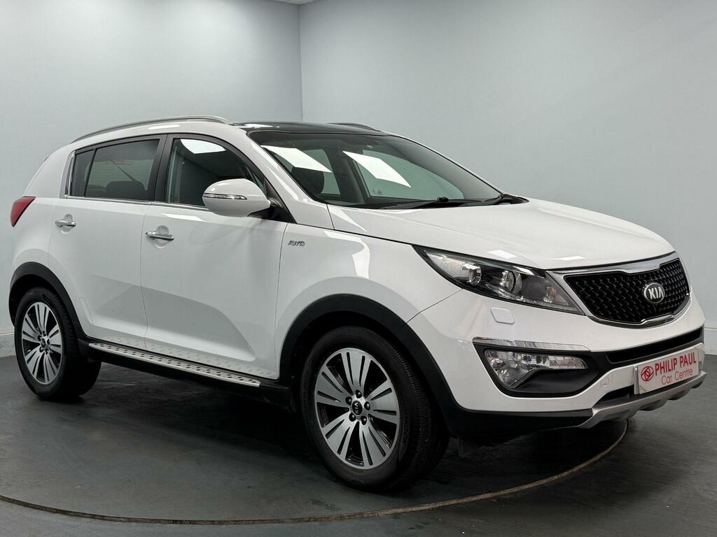 Kia Sportage 2.0 Crdi Kx-3 Sat Nav White