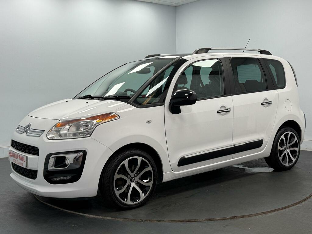 Citroen C3 Picasso 1.2 Puretech Platinum White #2