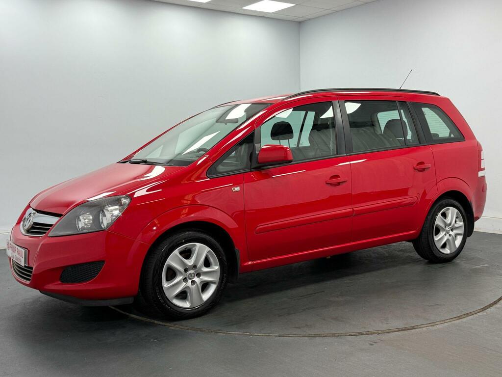 Vauxhall Zafira 1.8I 120 Exclusiv Red #2