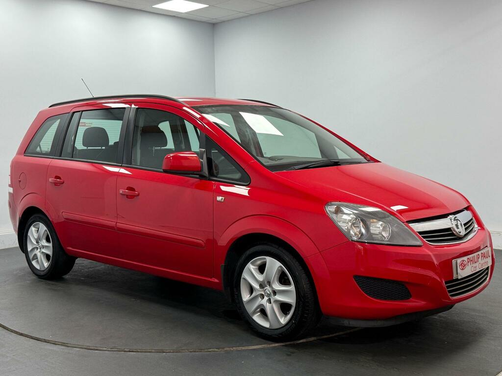 Vauxhall Zafira 1.8I 120 Exclusiv Red