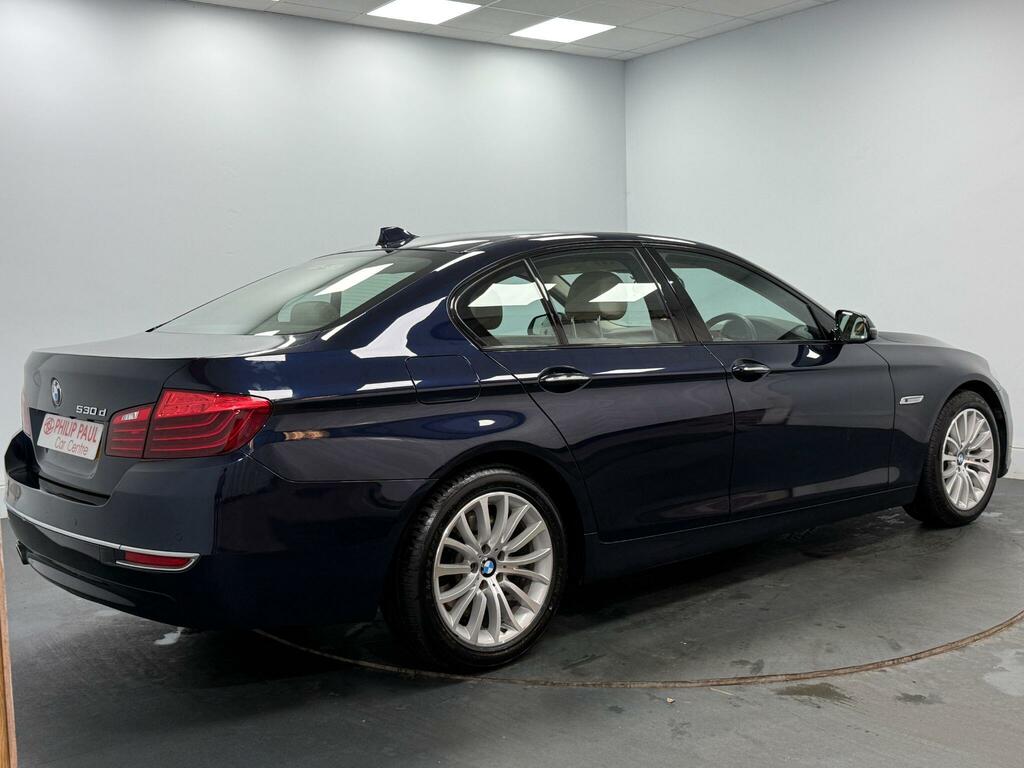 BMW 5 Series 530D Luxury Step Blue #4