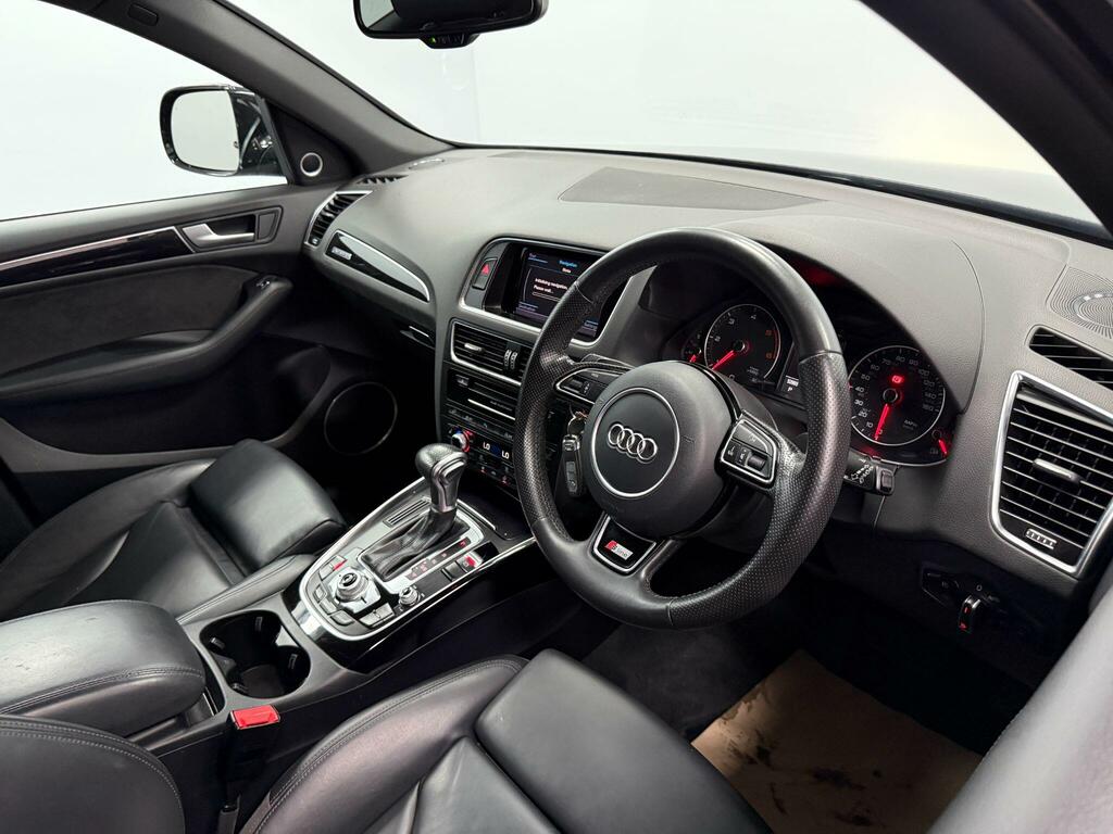 Audi Q5 2.0 Tdi 190 Quattro S Line Plus S Tronic Black #19
