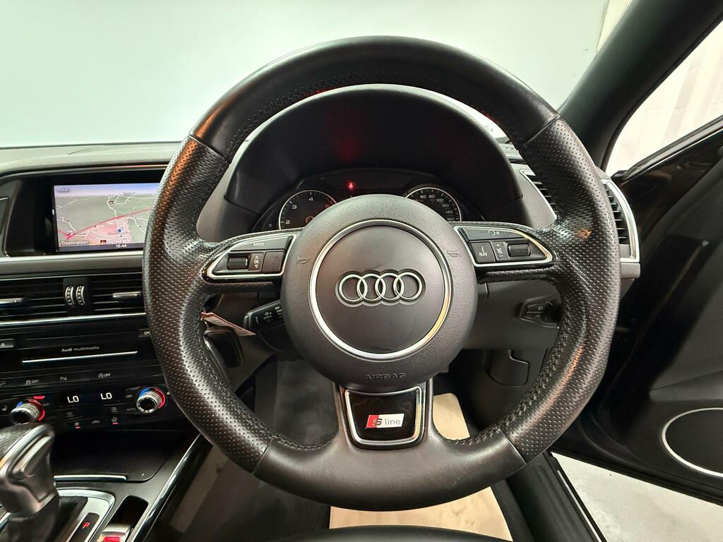 Audi Q5 2.0 Tdi 190 Quattro S Line Plus S Tronic Black #7
