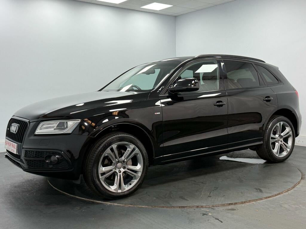 Audi Q5 2.0 Tdi 190 Quattro S Line Plus S Tronic Black #2