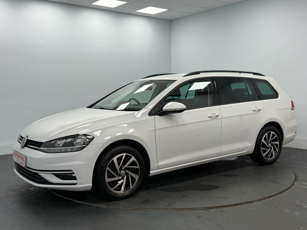 Volkswagen Golf 1.6 Tdi Match Dsg White #2