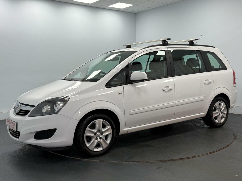 Vauxhall Zafira 1.8I 120 Exclusiv White #2