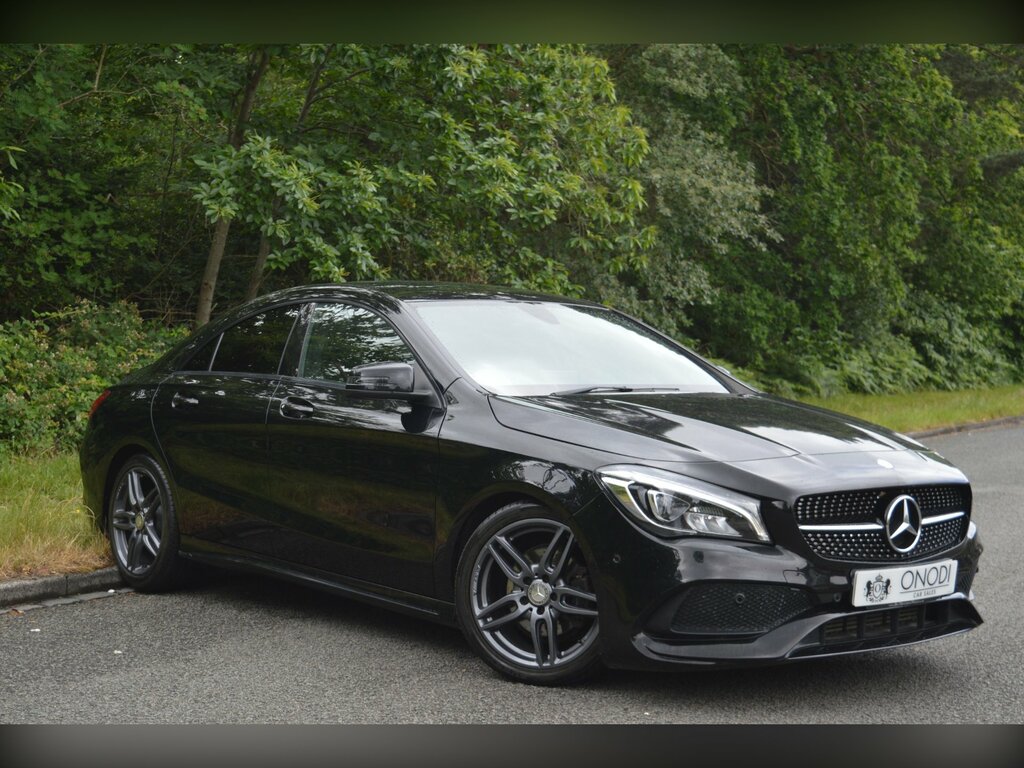 Mercedes-Benz CLA Class 1.6 Cla180 Amg Line Coupe 7G-dct Euro 6 Black
