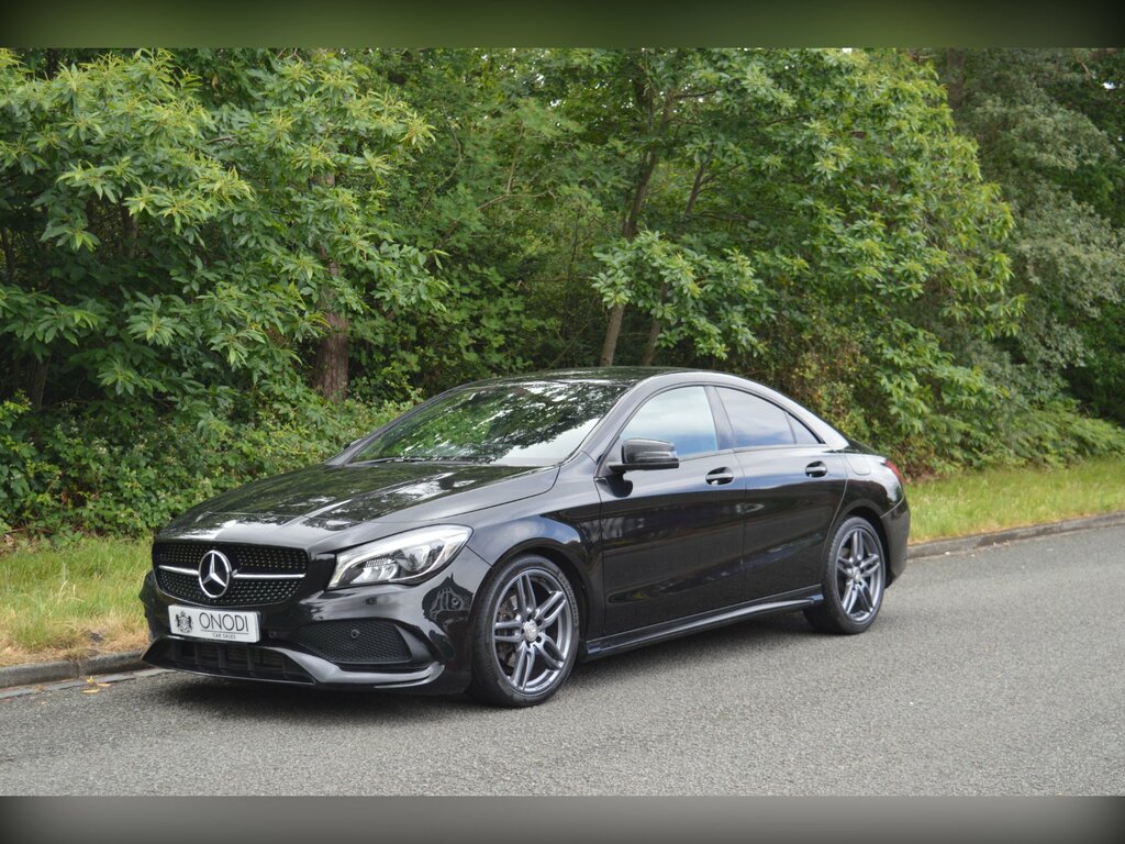 Mercedes-Benz CLA Class 1.6 Cla180 Amg Line Coupe 7G-dct Euro 6 Black #2