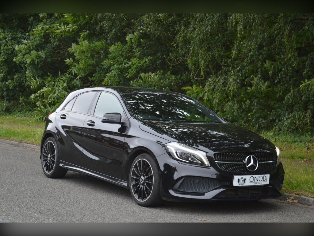Mercedes-Benz A Class 1.6 A200 Amg Line Premium Hatchback 7 Black #5