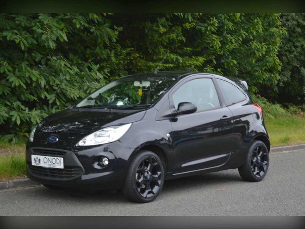 Ford KA 1.2 Zetec Black Edition Hatchback Manua Black #2