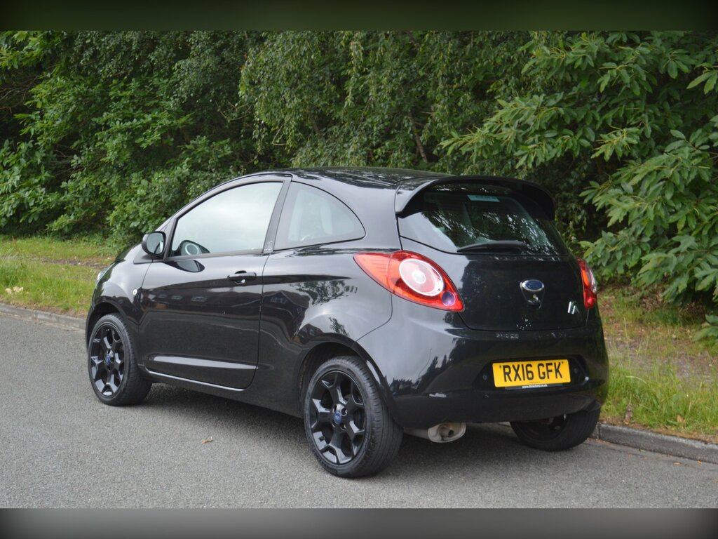 Ford KA 1.2 Zetec Black Edition Hatchback Manua Black #4