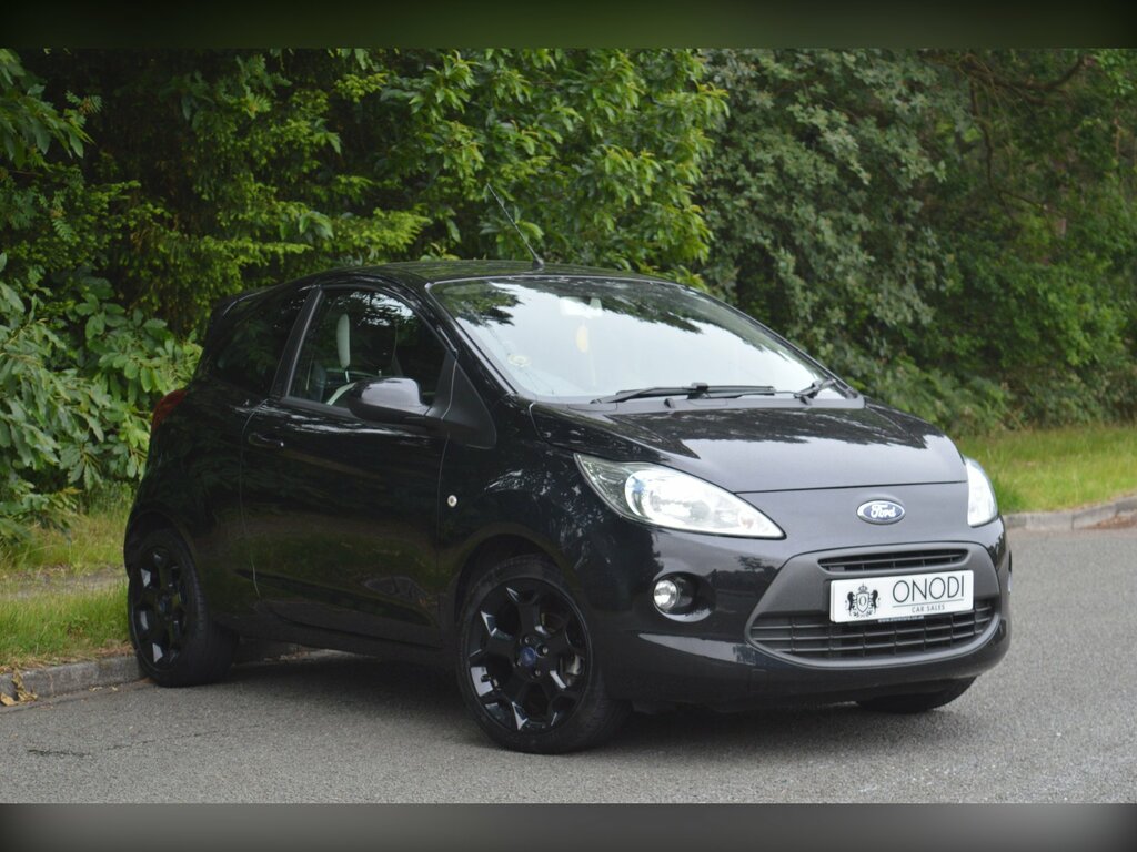 Ford KA 1.2 Zetec Black Edition Hatchback Manua Black