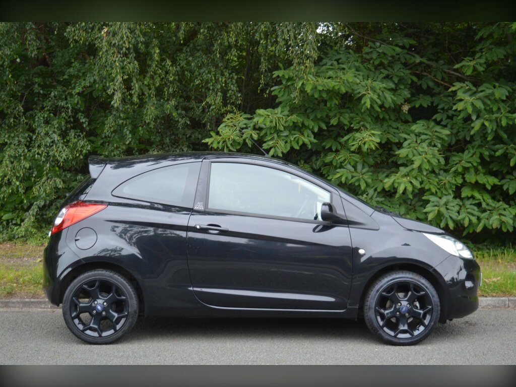 Ford KA 1.2 Zetec Black Edition Hatchback Manua Black #6