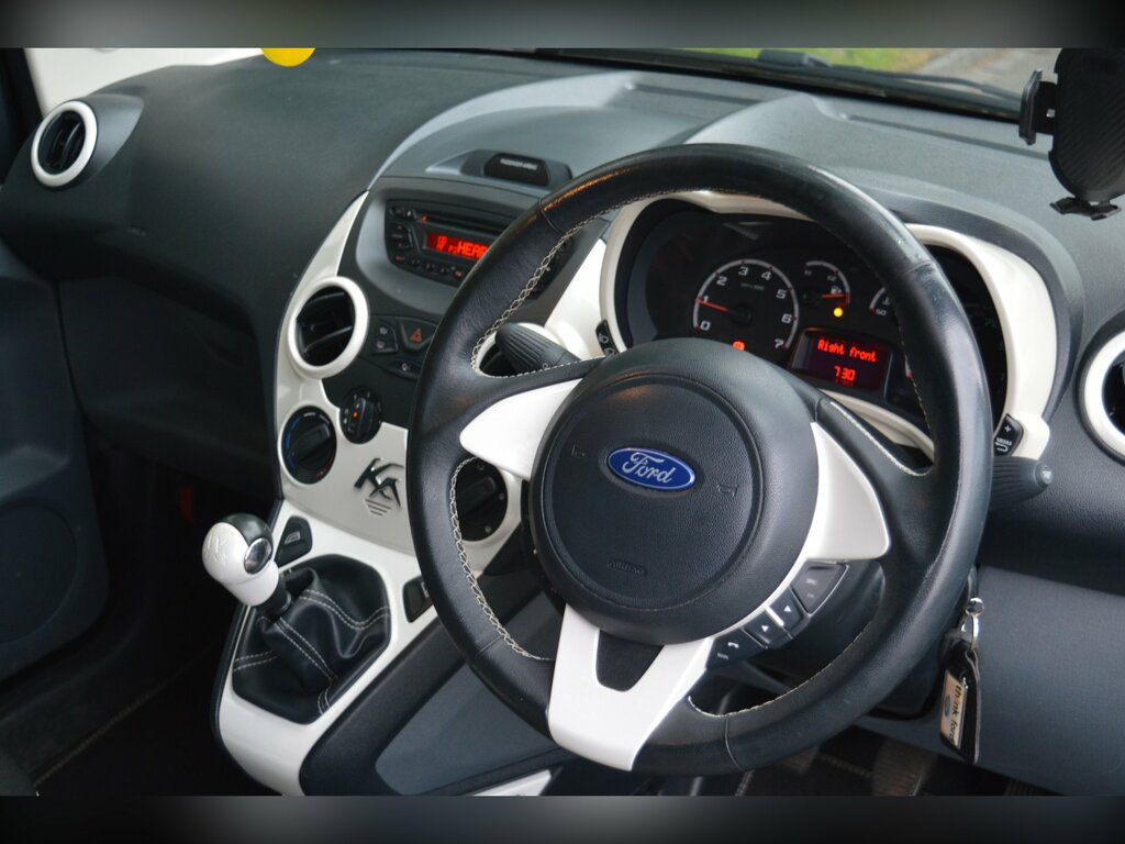 Ford KA Zetec White Edition White #10