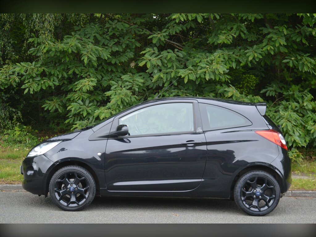 Ford KA 1.2 Zetec Black Edition Hatchback Manua Black #3