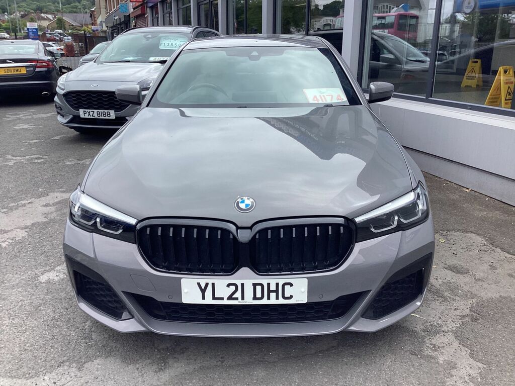 BMW 5 Series 2.0 520D Mht M Sport Saloon Hybrid Step Grey #2