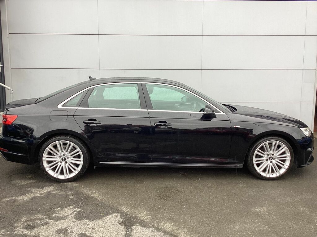 Audi A4 2.0 Tdi S Line Saloon Euro 6 S Black #6