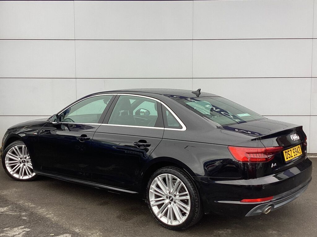 Audi A4 2.0 Tdi S Line Saloon Euro 6 S Black #4