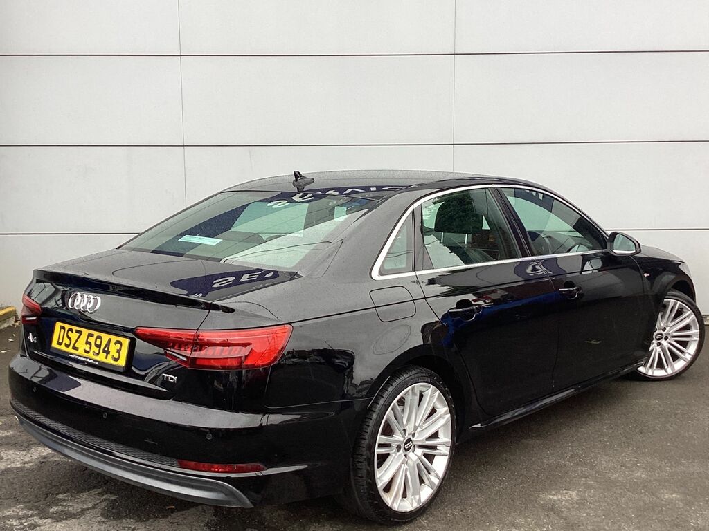 Audi A4 2.0 Tdi S Line Saloon Euro 6 S Black #5