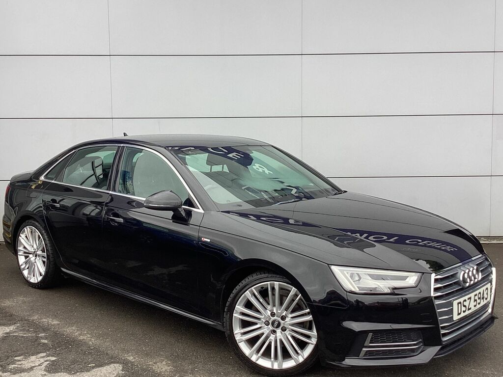 Audi A4 2.0 Tdi S Line Saloon Euro 6 S Black
