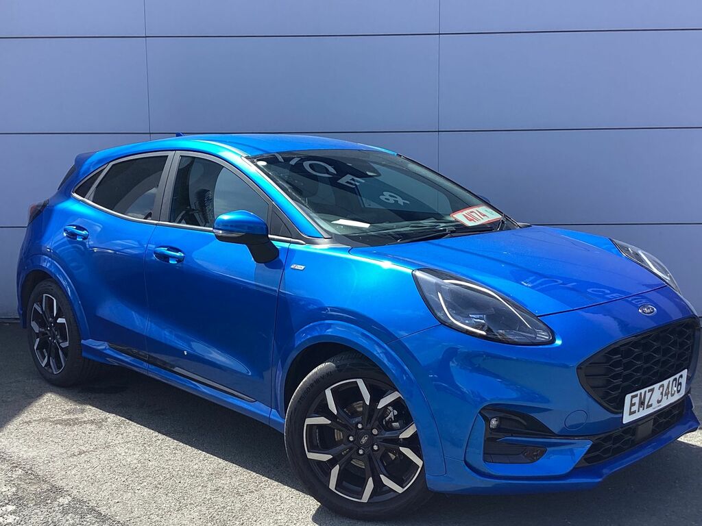 Ford Puma 1.0T Ecoboost Mhev St-line X Suv Hybrid Blue