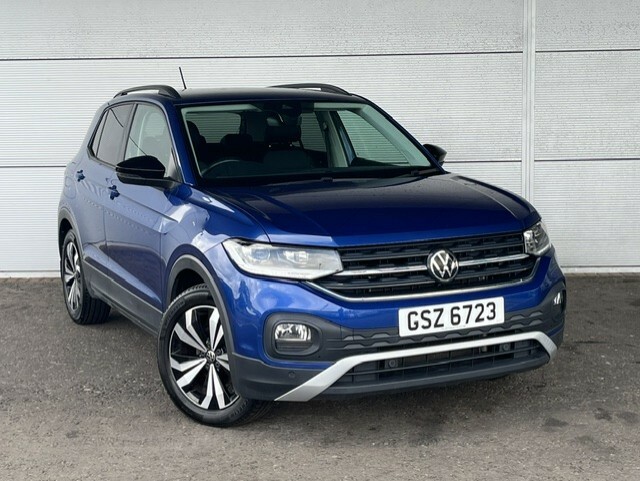Volkswagen T-Cross 1.0 Tsi Black Edition 110 Bhp Blue