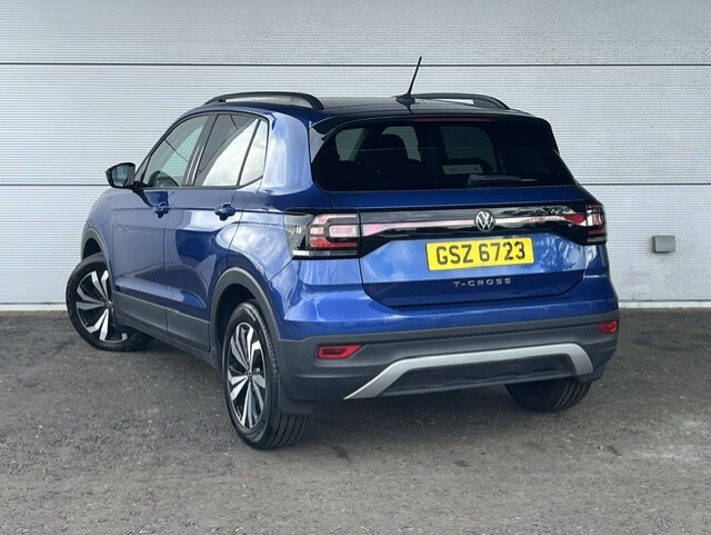 Volkswagen T-Cross 1.0 Tsi Black Edition 110 Bhp Blue #5