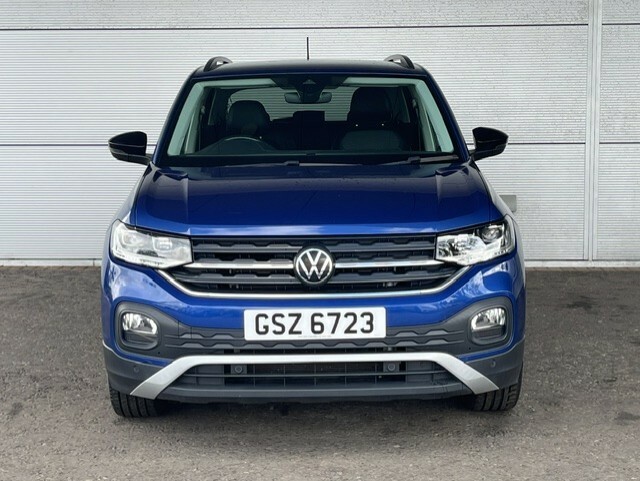 Volkswagen T-Cross 1.0 Tsi Black Edition 110 Bhp Blue #2