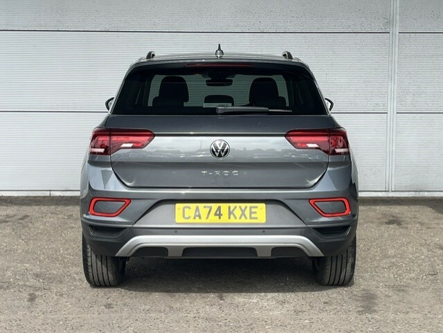 Volkswagen T-Roc 1.5 Tsi Match 150 Bhp CA74KXE Grey #4