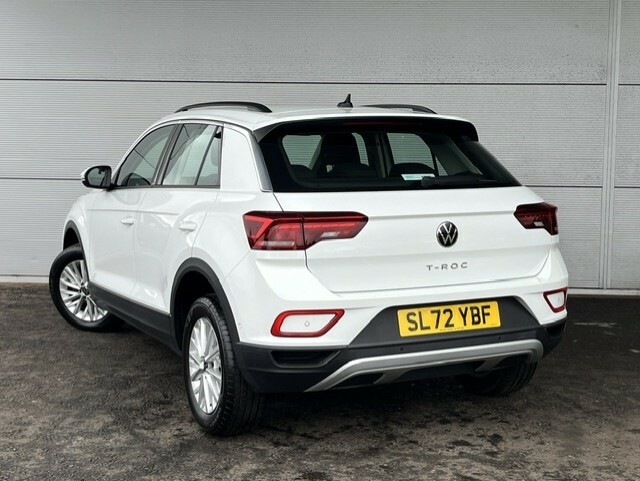 Volkswagen T-Roc 1.5 Tsi Life 150 Bhp Dsg SL72YBF White #5