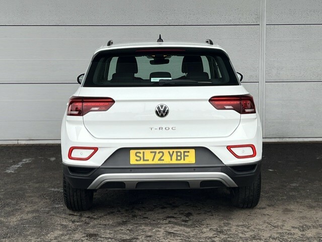 Volkswagen T-Roc 1.5 Tsi Life 150 Bhp Dsg SL72YBF White #4