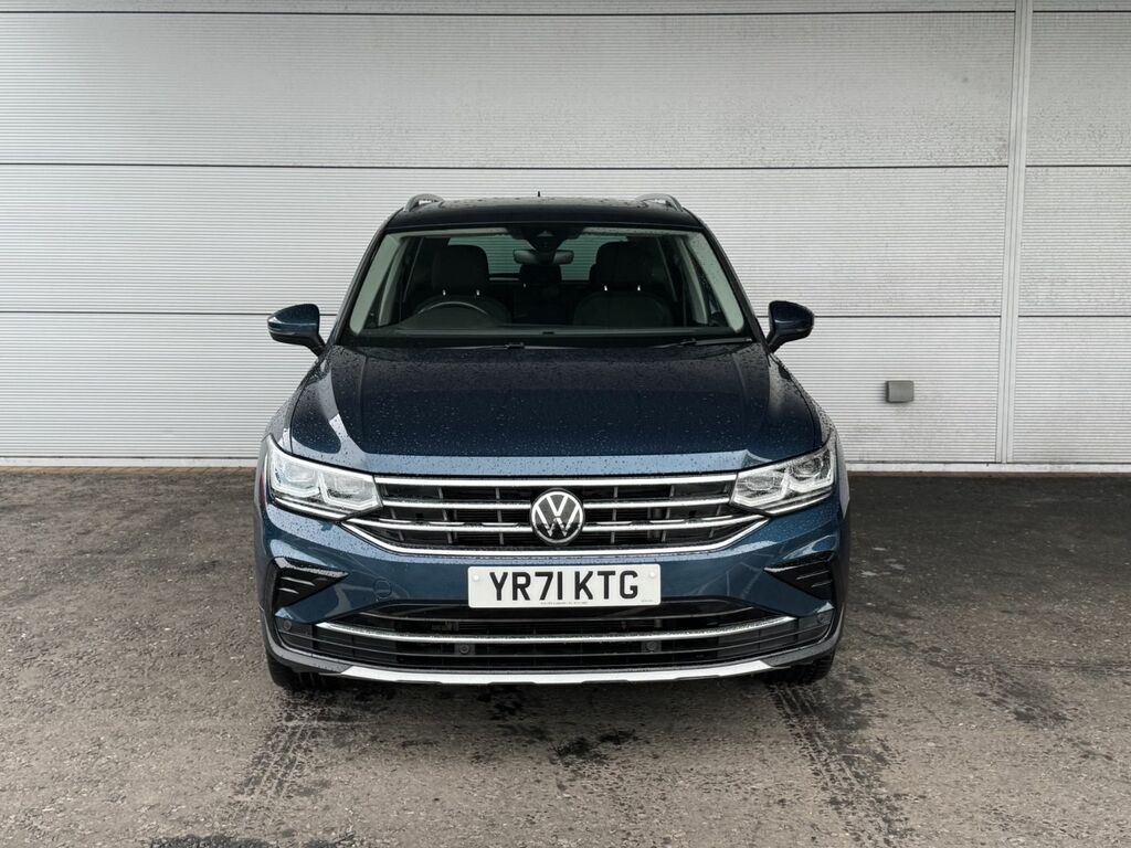 Volkswagen Tiguan 2.0 Tdi Elegance 150 Bhp 4M Dsg YR71KTG Blue #2