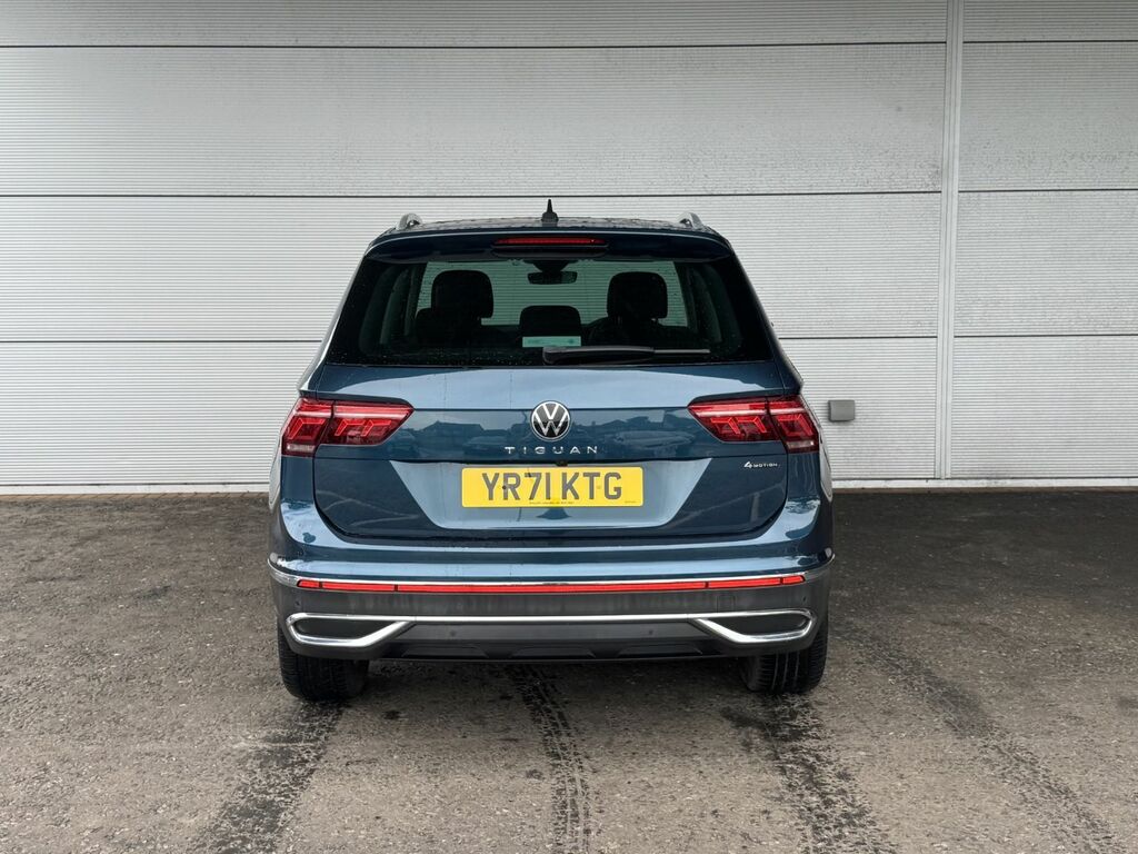 Volkswagen Tiguan 2.0 Tdi Elegance 150 Bhp 4M Dsg YR71KTG Blue #4