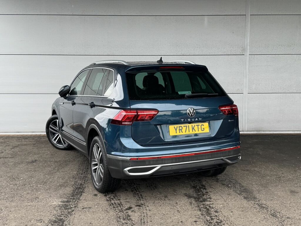 Volkswagen Tiguan 2.0 Tdi Elegance 150 Bhp 4M Dsg YR71KTG Blue #5