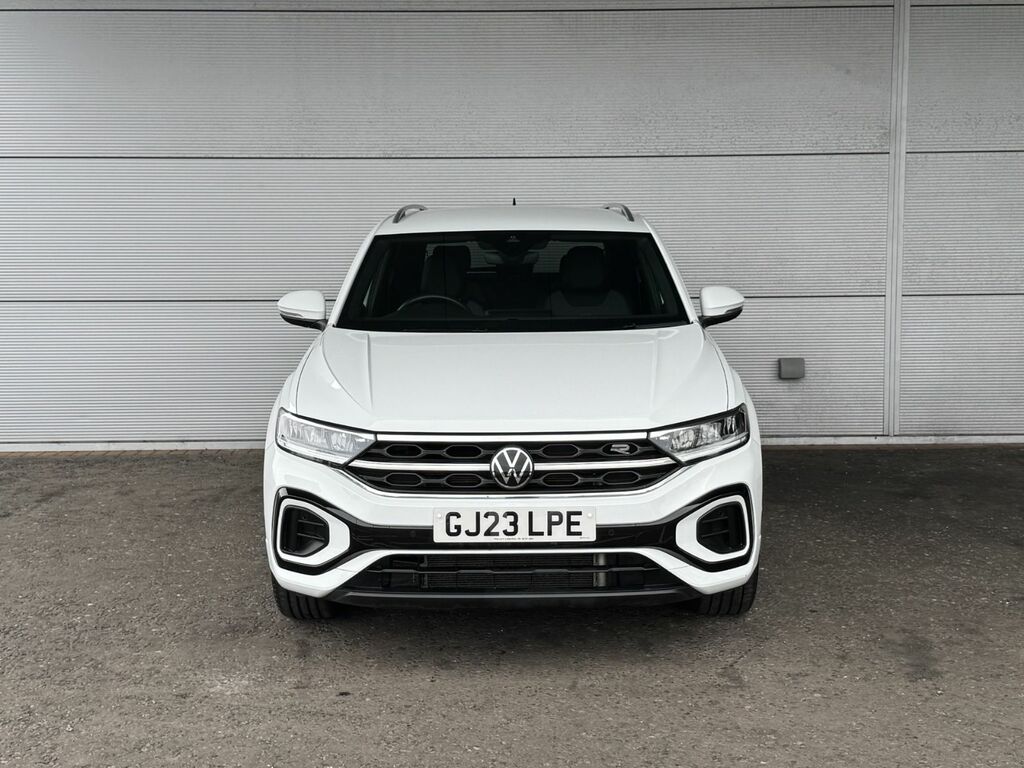 Volkswagen T-Roc 1.5 Tsi R Line 150 Bhp Dsg White #2