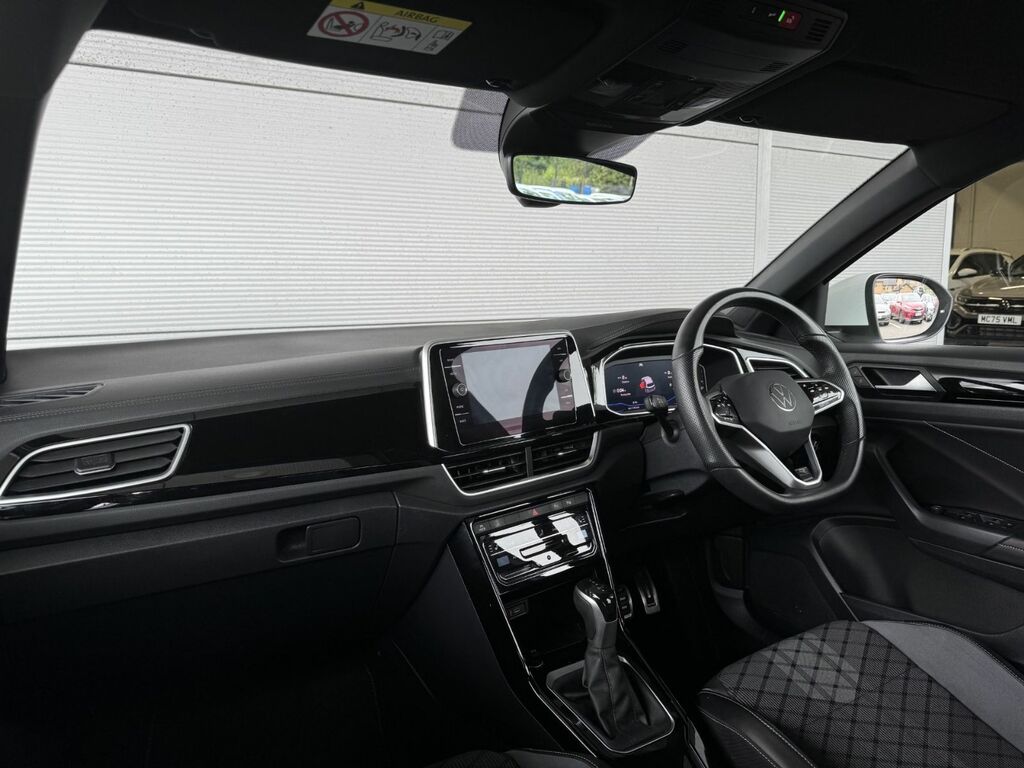 Volkswagen T-Roc 1.5 Tsi R Line 150 Bhp Dsg White #6