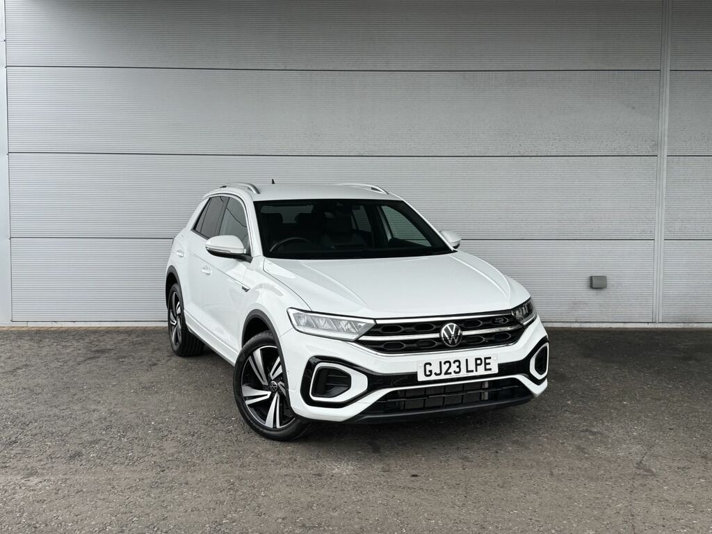 Volkswagen T-Roc 1.5 Tsi R Line 150 Bhp Dsg White
