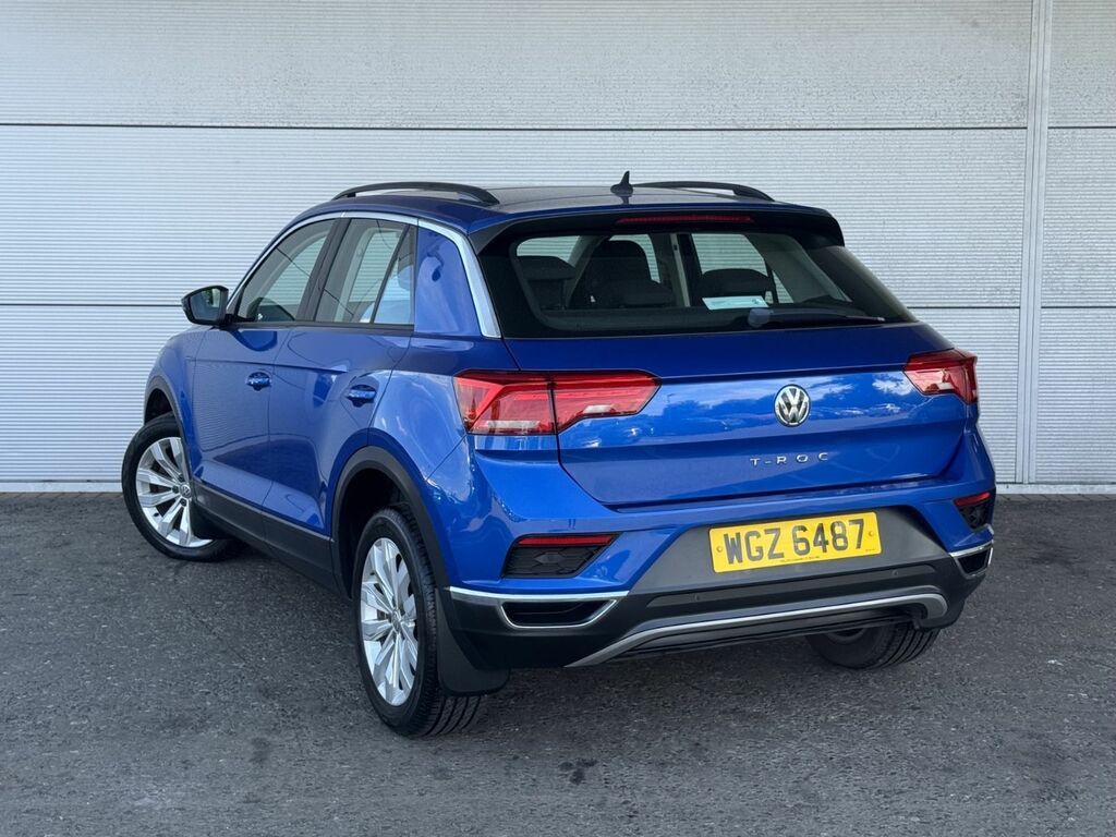 Volkswagen T-Roc 1.0 Tsi Se 115 Bhp WGZ6487 Blue #5