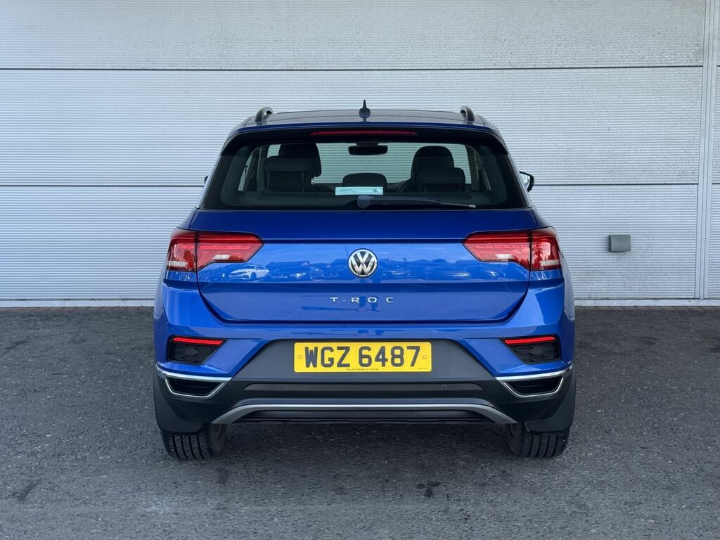 Volkswagen T-Roc 1.0 Tsi Se 115 Bhp WGZ6487 Blue #4
