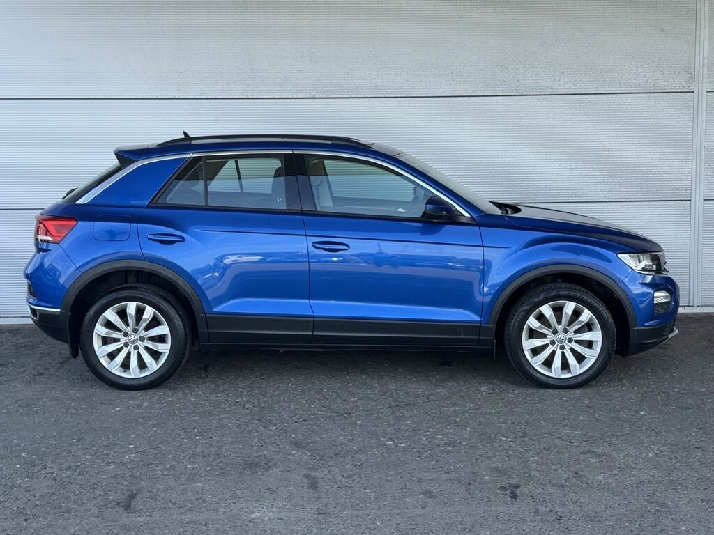 Volkswagen T-Roc 1.0 Tsi Se 115 Bhp WGZ6487 Blue #3