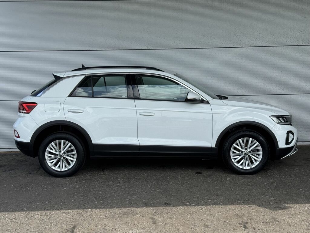 Volkswagen T-Roc 1.0 Tsi Life 110 Bhp KF72UYU White #3