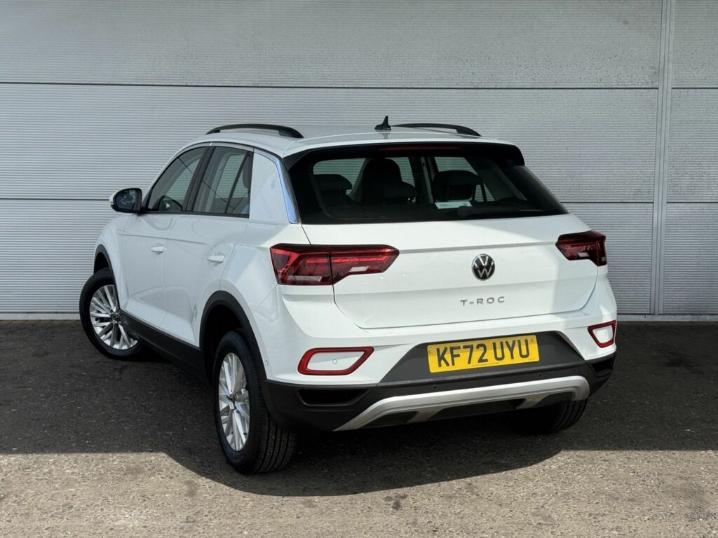 Volkswagen T-Roc 1.0 Tsi Life 110 Bhp KF72UYU White #5