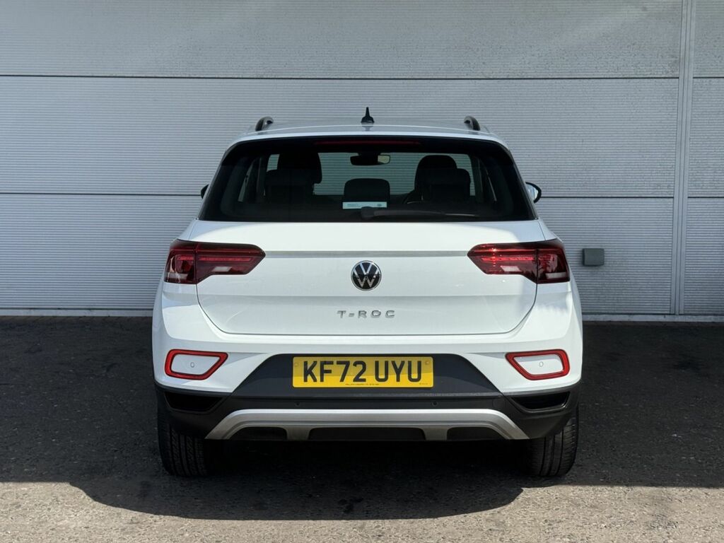 Volkswagen T-Roc 1.0 Tsi Life 110 Bhp KF72UYU White #4