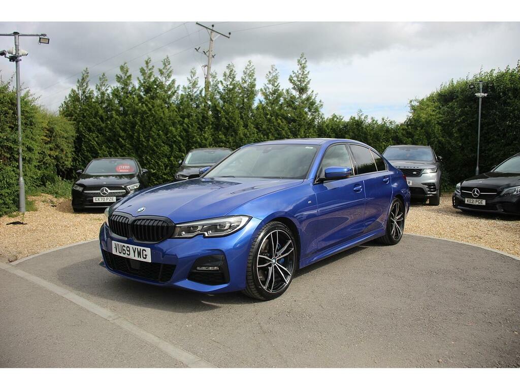 BMW 3 Series 320D M Sport VU69YWG Blue #2