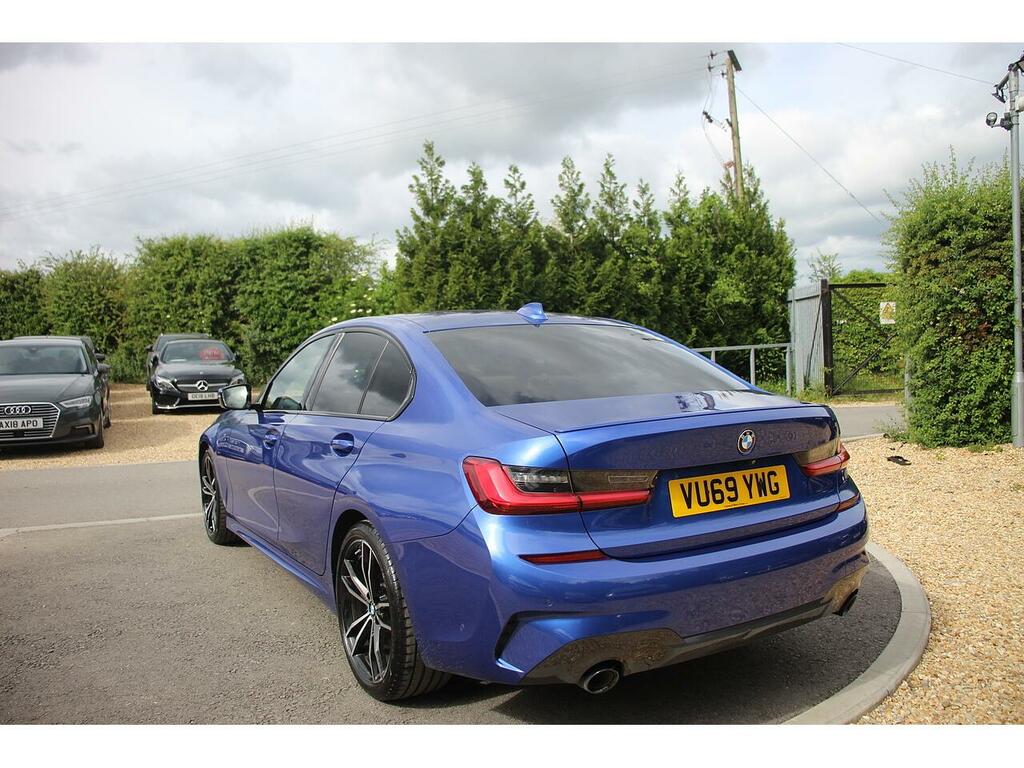 BMW 3 Series 320D M Sport VU69YWG Blue #4