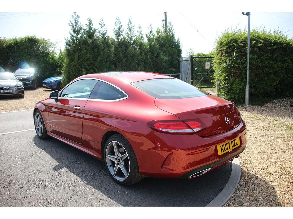 Mercedes-Benz C Class Coupe KU17DZL Red #5